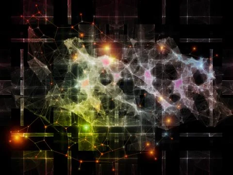 Source of Virtual Forms Stock Illustration