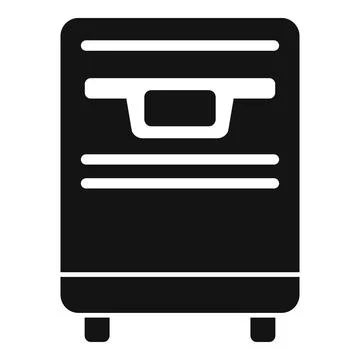 Source wall icon simple vector. Solar panel energy Stock Illustration