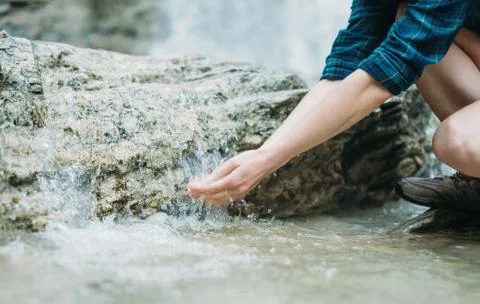 Source of water Stock Photos