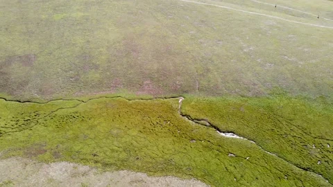 The source of the Yellow River on the Qinghai Tibet Plateau Stock Footage 143824070