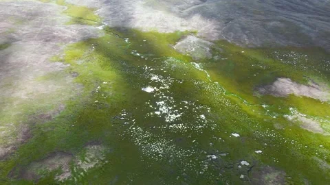 The source of the Yellow River on the Qinghai Tibet Plateau Stock Footage 143824511