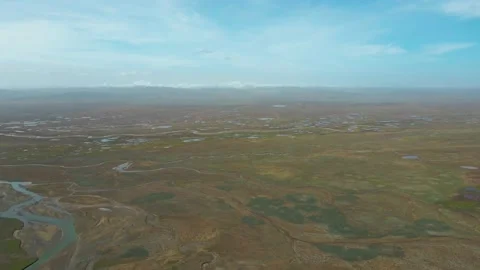 The source of the Yellow River on the Qinghai Tibet Plateau Stock Footage 143830229