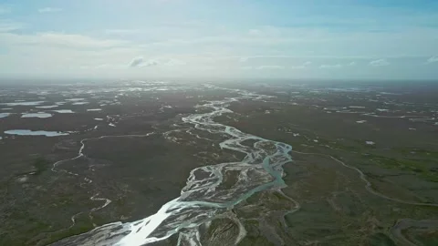 The source of the Yellow River on the Qinghai Tibet Plateau Stock Footage 143830705