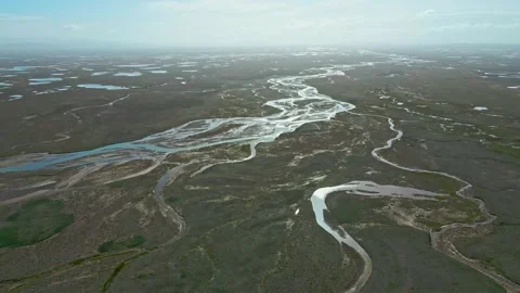 The source of the Yellow River on the Qinghai Tibet Plateau Stock Footage 143830742