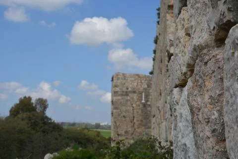 Sources of the Yarkon River Stock Photos