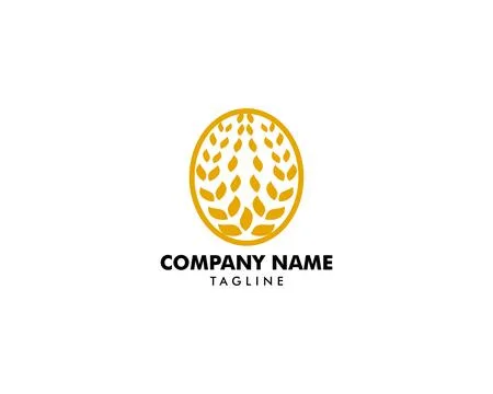 Sourdough Bread Logo Design イラスト素材