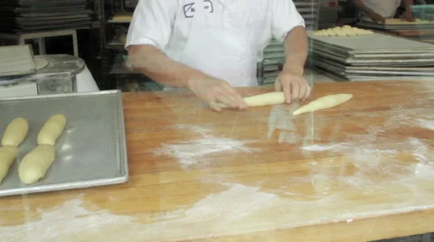 Sourdough bread making techniques 動画素材 40206014