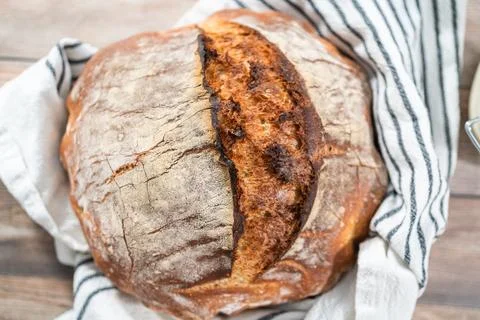 .Sourdough rye bread Foto stock