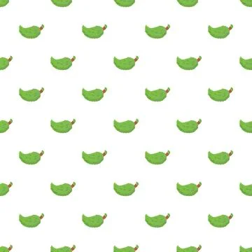 Soursop fruit seamless pattern with tropical texture Stock Illustration
