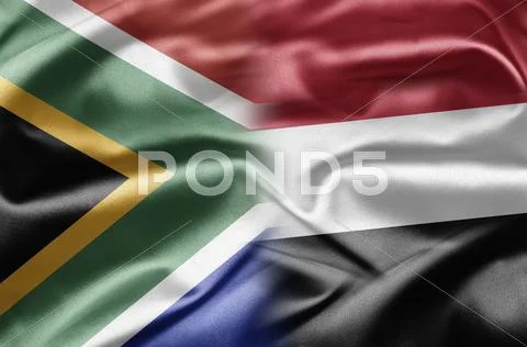 South africa and yemen Stock Illustration