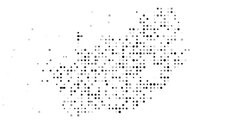 South Africa particle based generative artwork 動画素材 315024554