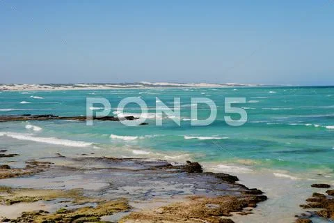 South Africa, Western Cape Province, Arniston, View Of Beach
