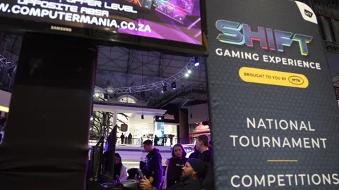 South Africa's biggest gaming event held... | Stock Video | Pond5
