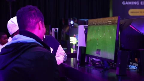 South Africa's biggest gaming event held... | Stock Video | Pond5