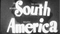 SOUTH AMERICA Latin Vintage Travel Old Film Title Graphic Leader 8mm 7016 HD Footage