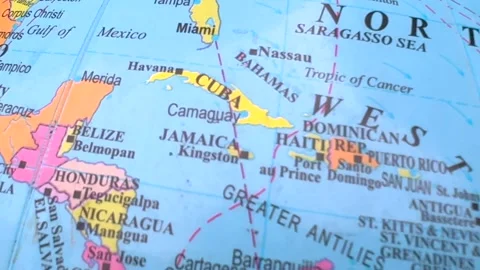South American countries map Stock Footage 325713875