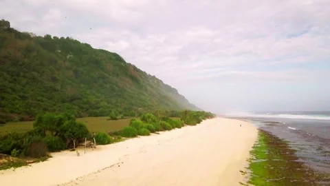 South Bali Beach Stock Footage 303046332