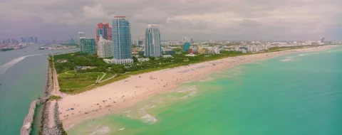 South beach during day 5 Stock Footage 233555201