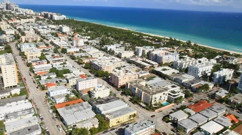 South Beach Stock Footage 585240