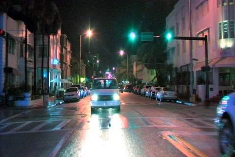 South Beach Stock Footage 974127