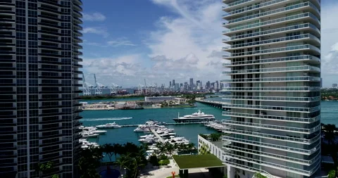 South Beach Marina Video stock 149138629