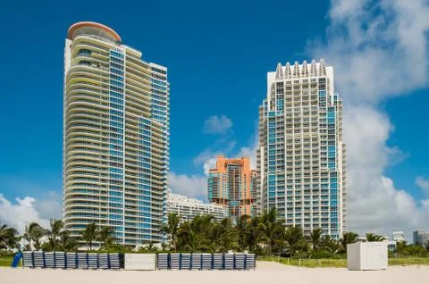 South beach Foto stock
