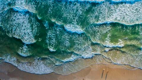 South Beach Waves Foto stock