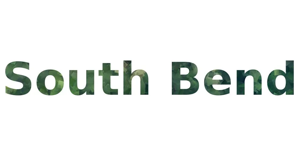 South Bend Stock Illustration