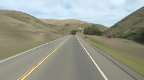 South Bodega to Petaluma Stage 1 Stock Footage
