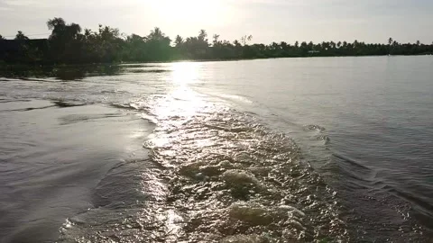 South Borneo River Stock Footage 208856837