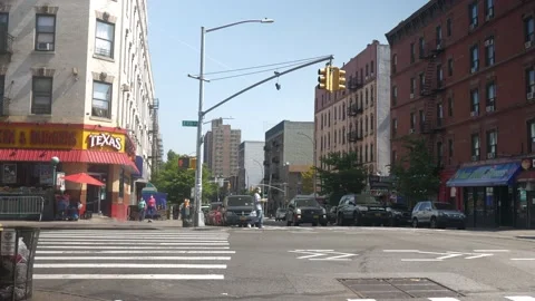 South Bronx Intersection Stock Footage 158854746