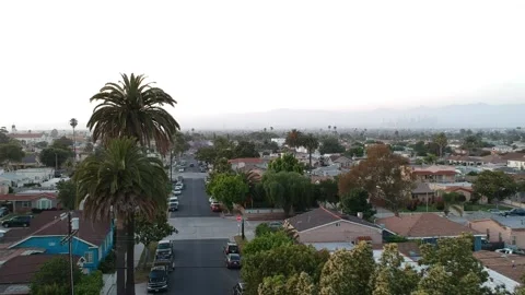 South central Los Angeles Stock Footage