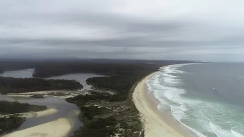 SOUTH COAST DRONE 動画素材 163222336