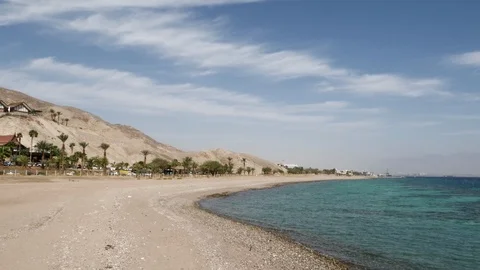South coast in Eilat 스톡 동영상 89960560