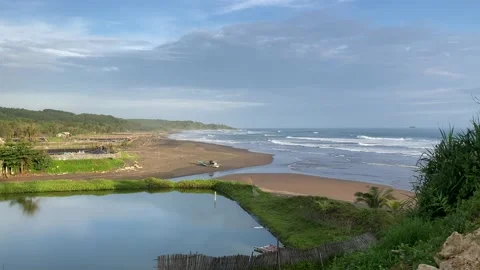 South Coast West Java Landscapes Stock Footage 236567619