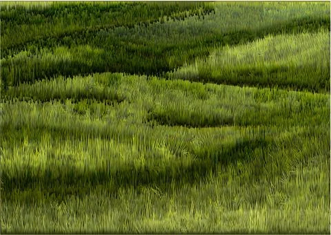 South downs. grass background Stock Illustration