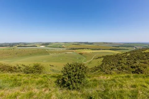 A South Downs Landscape Stock Photos