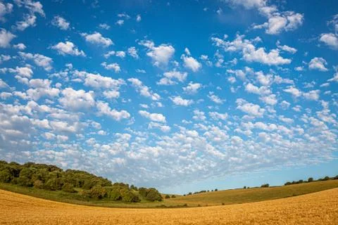 South Downs Landscape Stock Photos