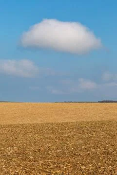A South Downs Spring Landscape Stock Photos
