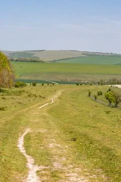 A South Downs View Stock Photos
