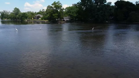South Elgin Drone Stock Footage 242702414