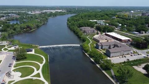 South Elgin IL Stock Footage 242533580