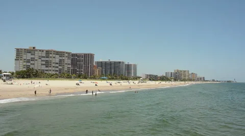South Florida beach Stock Footage 41427482
