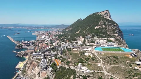 South of Gibraltar Stock Footage 268039135