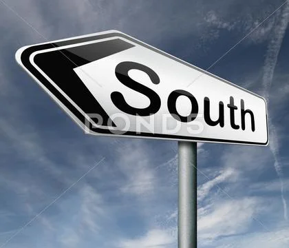 South Stock Illustration