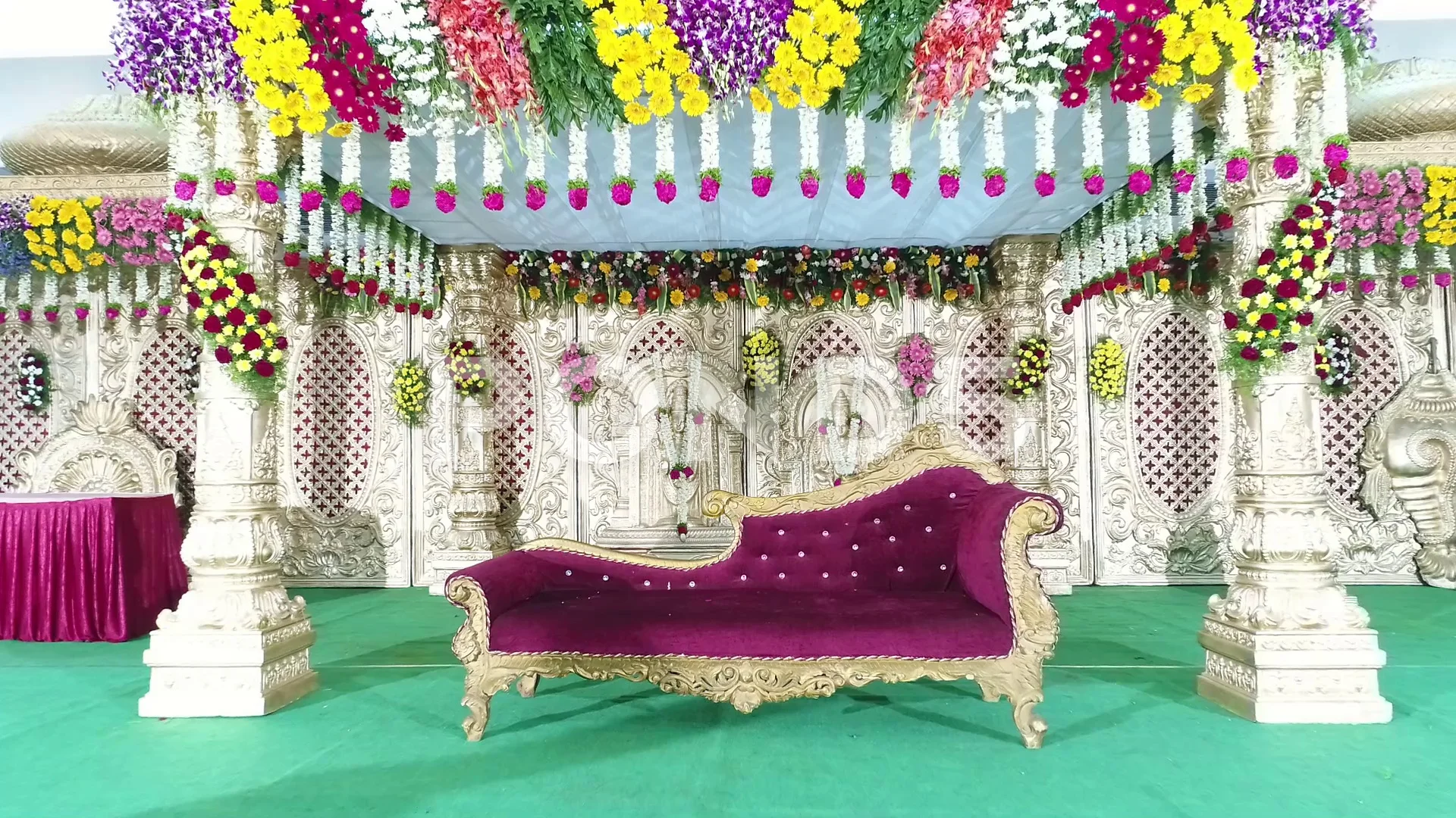 south indian wedding flower decorations