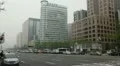 South Korea Flag, Seoul City Center, Korean Financial District Central Area Road HD Footage