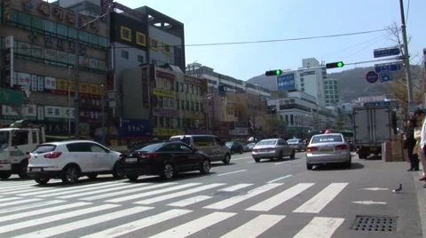 South Korea Road Video stock 44837526