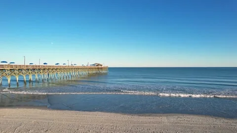 South Myrtle Beach Pier  Video stock 166248095