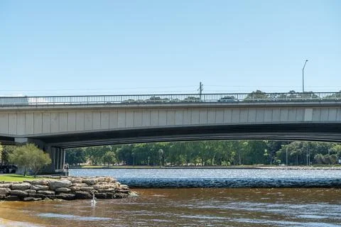 South perth bridge Stock Photos
